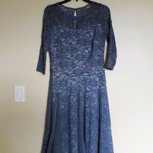 Gray Lace Dress - size M